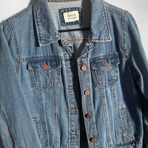 Forever 21 Classic Blue Jean Jacket
